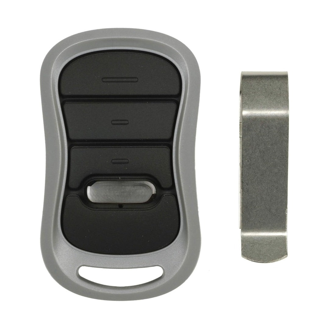Carsine Genie authentic G3T-R 3-button Intellicode garage door opener remote with, works only on Genie openers Black