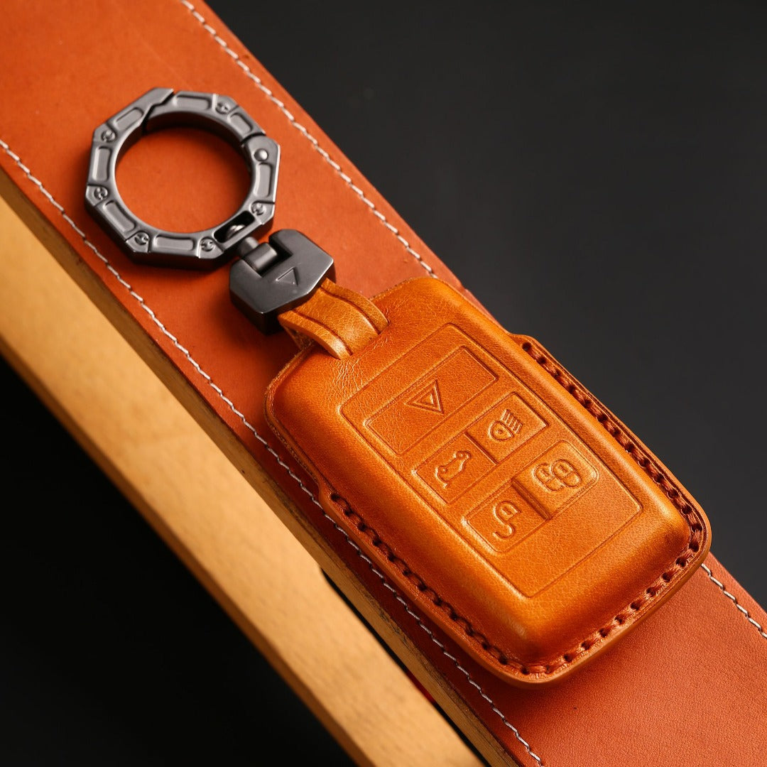 Land Rover/Jaguar Leather Car Key Cover