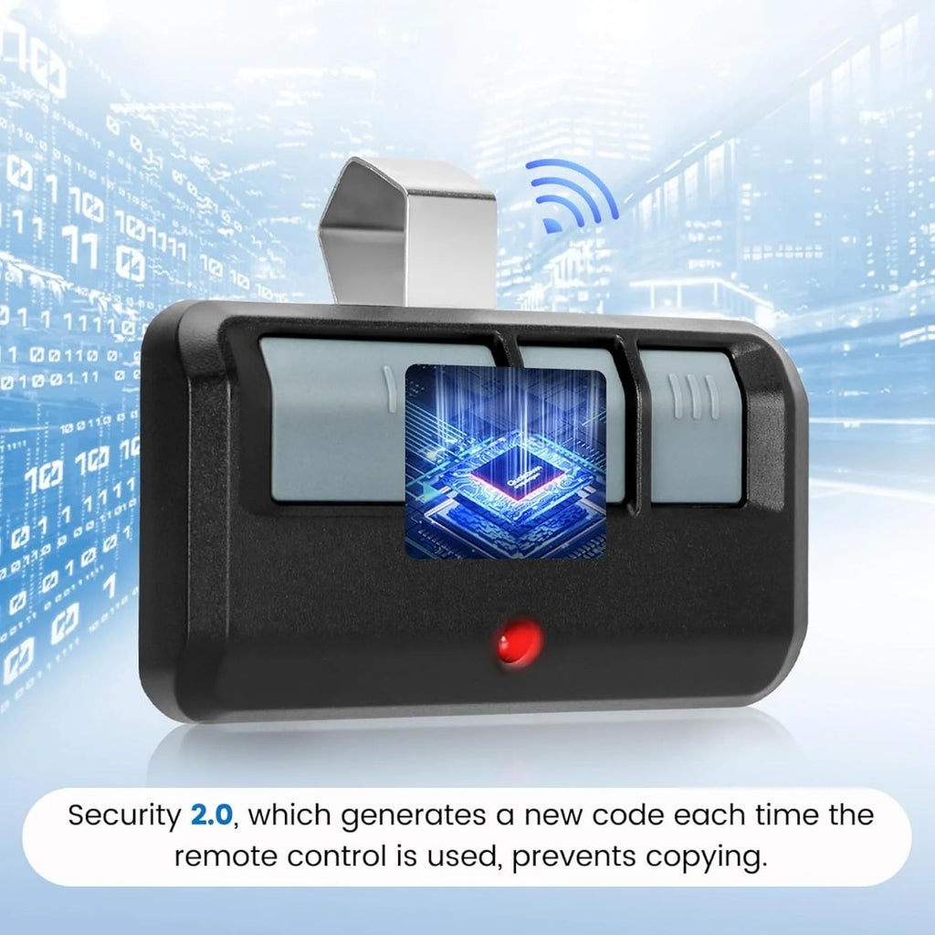 Premium 5 PCS Garage Door Remote Control for Liftmaster/Chamberlain/Craftsman 893LM 893Max - Smooth Operation and Compatibility Assurance