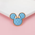 Carsine Mickey DIY Ornaments Blue