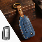 Nissan Sylphy Tiida X-Trail Qashqai Kicks Leather Car Key Cover 2,3 Button