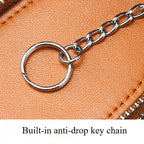 Leather Double Layer Car Key Bag Suitable for All Models