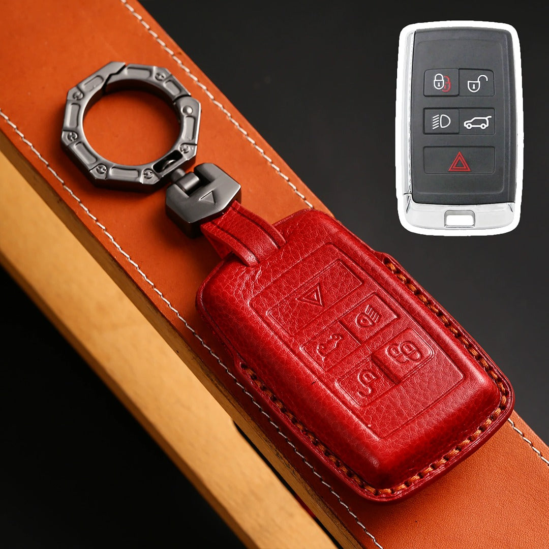 Land Rover/Jaguar Leather Car Key Cover
