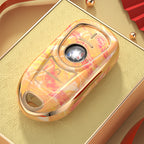 Carsine Buick Car Key Case Gold Inlaid With Jade Yellow / Key case