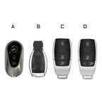 Carsine Luxury Mercedes-Benz/Maybach Leather Key Cover | Premium Protection for All Models Brown / B