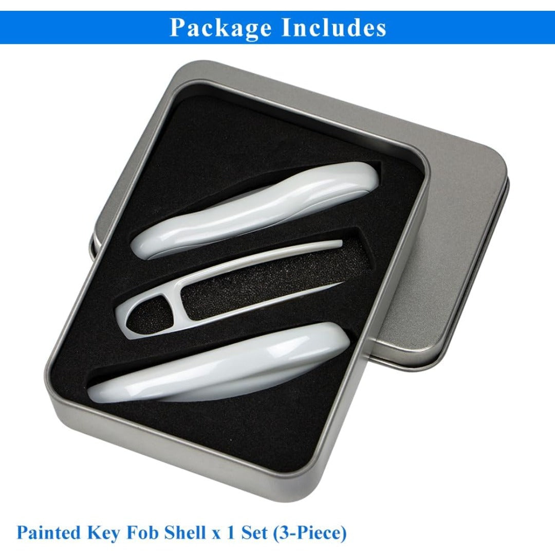 Porsche Key Shell Replacement 3-Piece Painted Key Fob Cover Shell