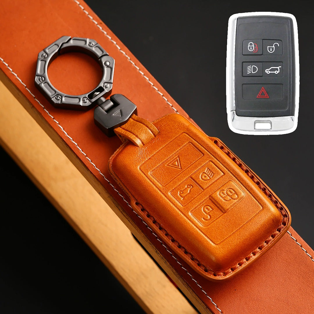 Land Rover/Jaguar Leather Car Key Cover