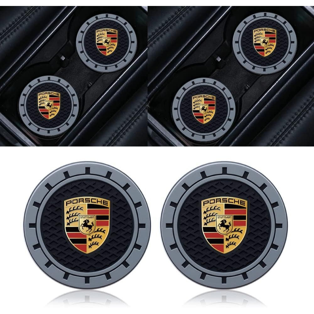 Porsche Silikon-Auto-Getränkehalter-Untersetzer 