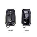 Toyota RAV4, Corolla, Avalon, Camry, Levin, IZOA, CHR Leather Car Key Cover 2,3 Button