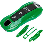 Porsche Key Shell Replacement 3-Piece Painted Key Fob Cover Shell