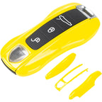 Porsche Key Shell Replacement 3-Piece Painted Key Fob Cover Shell